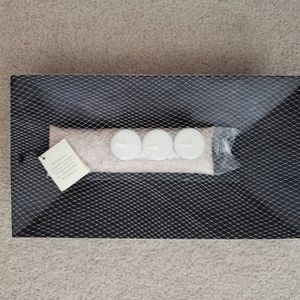 Pier 1 3 Candle Display Wooden Decor Home Zen